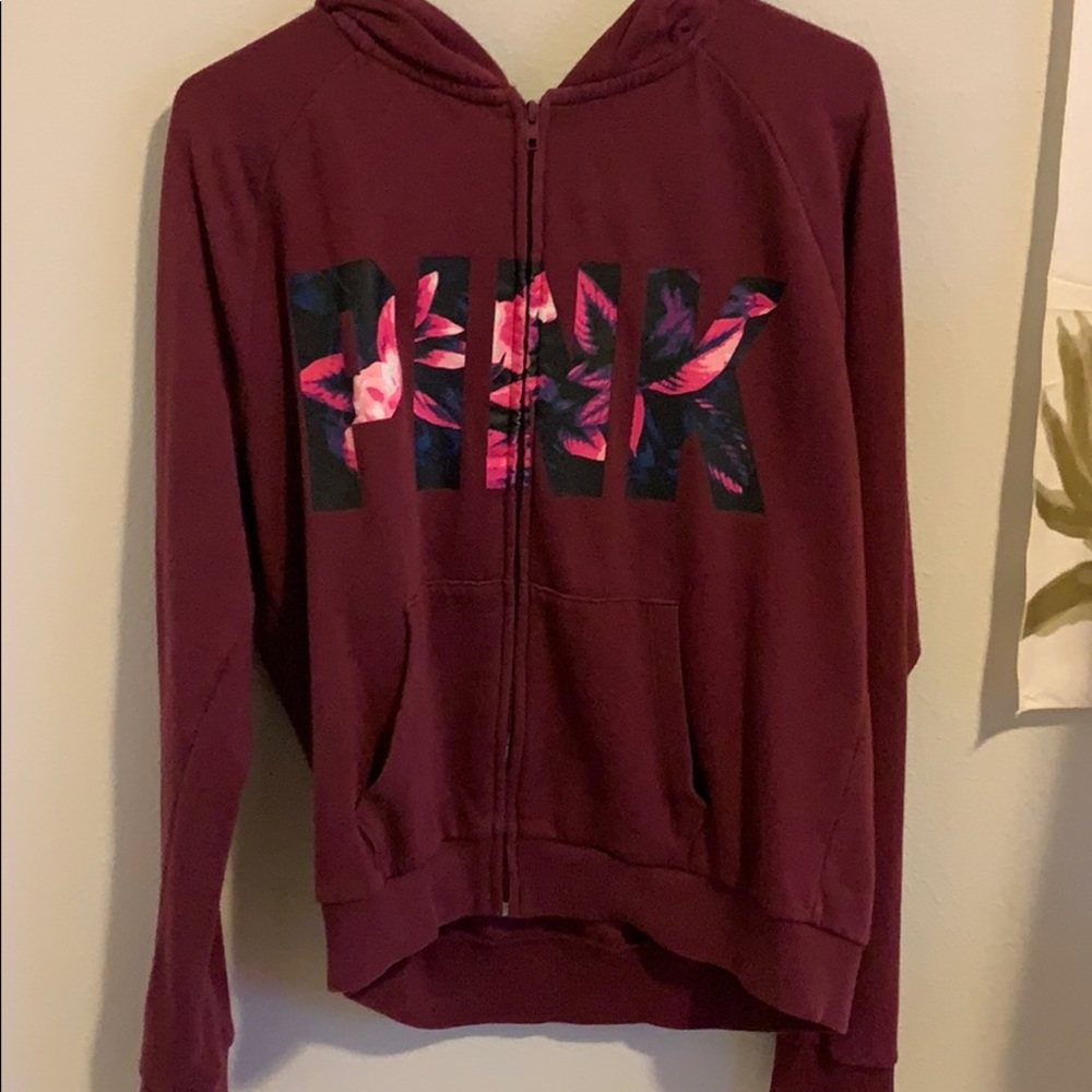 Long sleeve zip up jacket